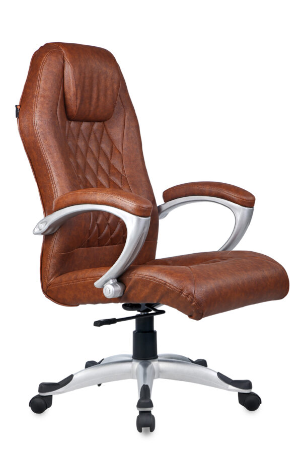 Adiko High Back Smart Executive Office Chair in TAN-ADXN T 1514 - Image 2