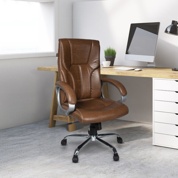 Adiko High Back Executive Office chair ADXN CR DP DS 1113 - Image 4