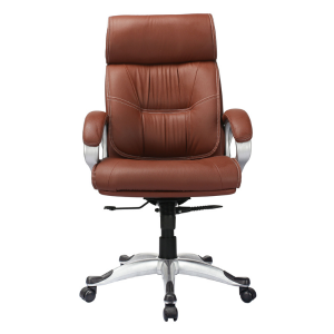 Top-rated leatherette office chair with reclining function and sturdy frame