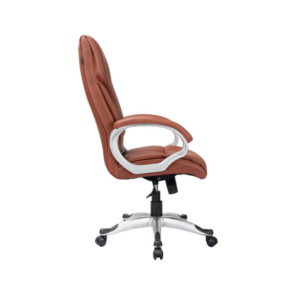 High back Executive chair consisting of cushioned seat & back, ADXN TAN 1113 - Image 3