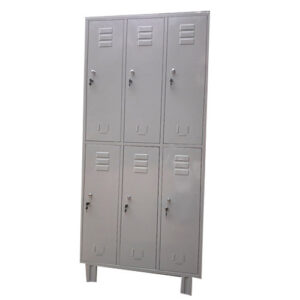 Steel Locker cabinet, worker locker cabinet, 6 compartment