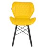 yellow flower lounge chair