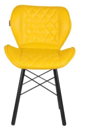yellow flower lounge chair