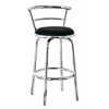 Adiko Bar stool, chair for bar consisting of MS pipe frame and cushioned seat