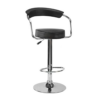 Bar stool with cushioned seat