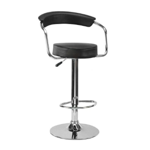 Bar stool with cushioned seat